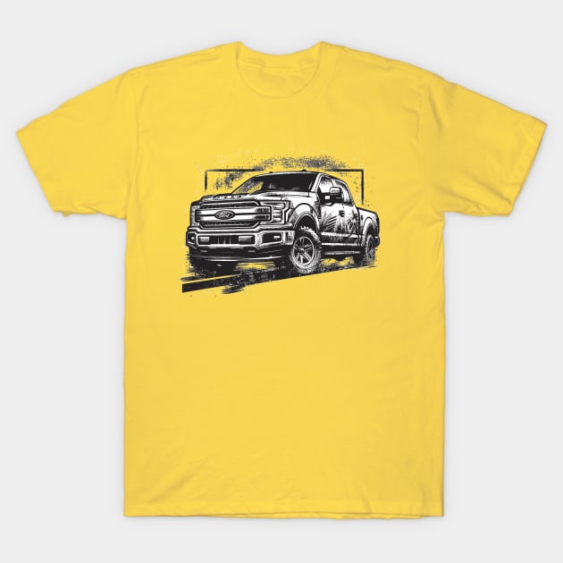 Ford F Series T-Shirt by Vehicles-Art